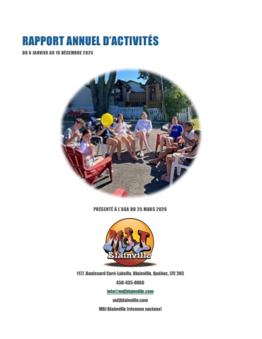 Rapport annuel 2025