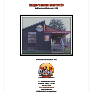 Rapport annuel 2024